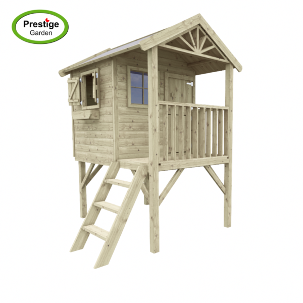 Maison de jeux en bois Funny XL - Prestige Garden – Image 2