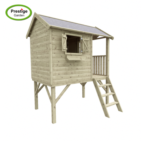 Maison de jeux en bois Funny XL - Prestige Garden – Image 4