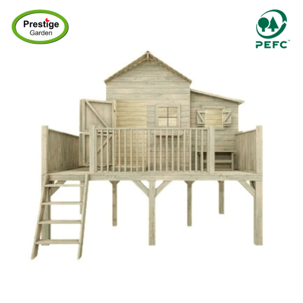 Maisonnette en bois Butterfly XL sans toboggan – Prestige Garden