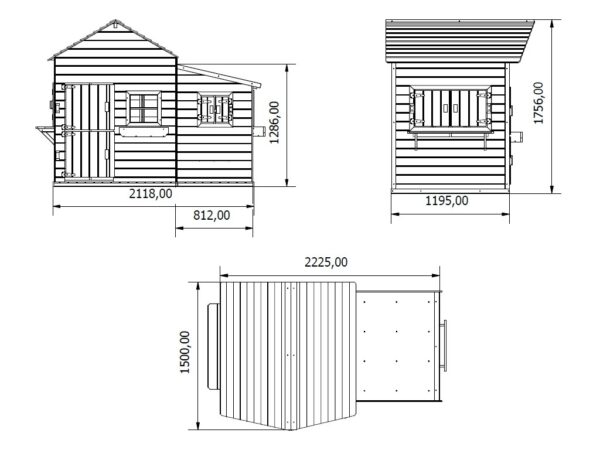 Maisonnette en bois Butterfly XL - Prestige Garden – Image 7