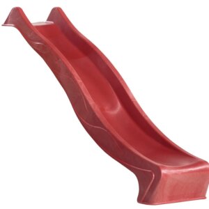 Toboggan avec vague 300 cm - H1500 Rouge