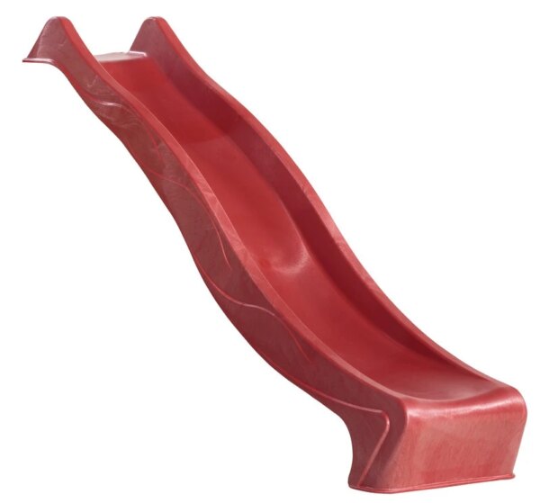 Toboggan avec vague 300 cm - H1500 Rouge