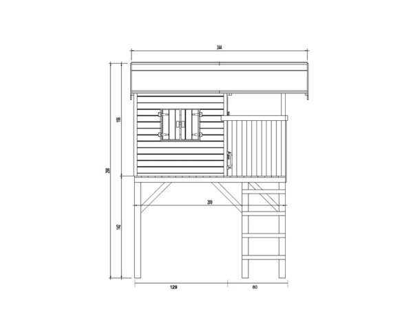 Cabane en bois Treehut - Prestige Garden