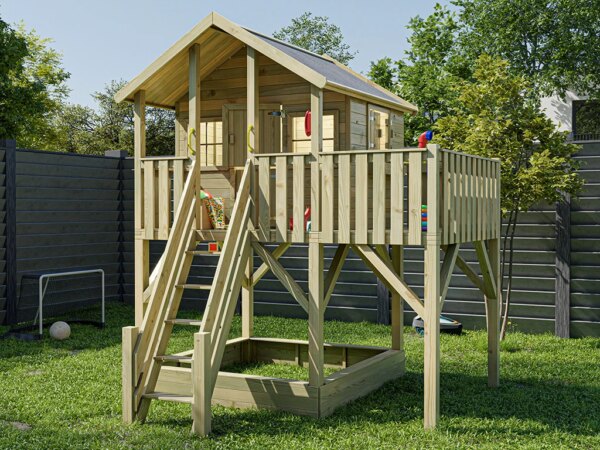 Maisonnette en bois Grande maison XL - Prestige Garden – Image 8