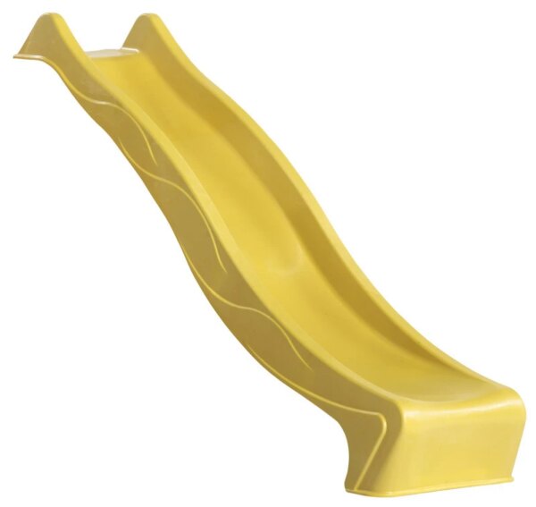 Toboggan avec vague 240 cm - H1200 Jaune