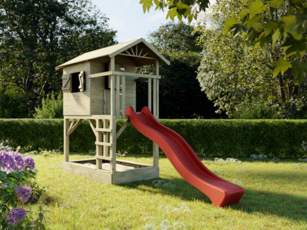 Cabane en bois avec bac à sable - Prestige Garden – Image 7