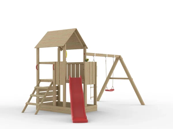 Aire de jeux Jungle Tower avec toboggan - Prestige Garden – Image 4